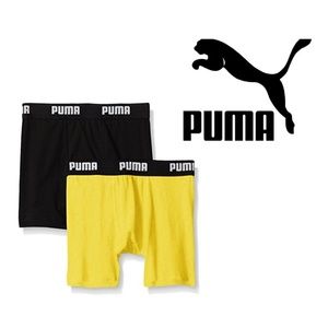 Puma Boy's Premium Boxer Briefs (S) 6-7